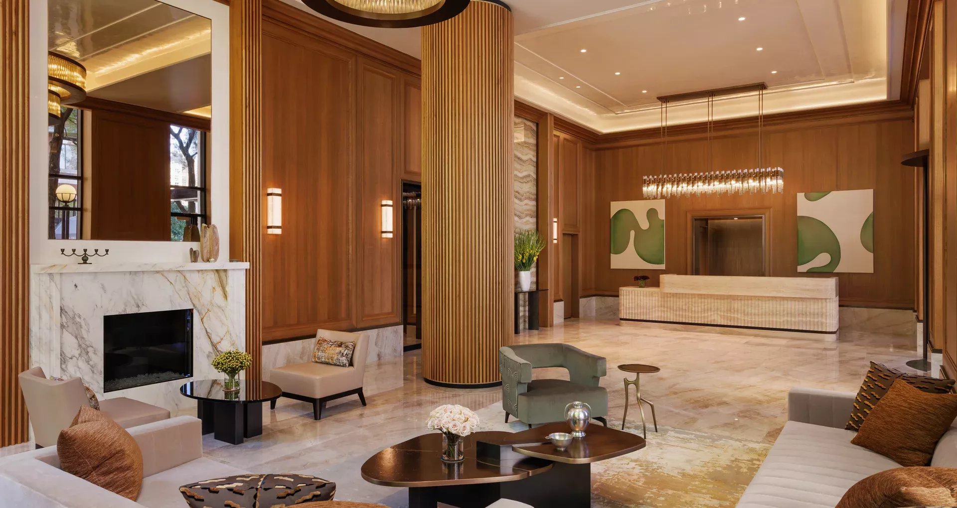 Entrance to Strathmore NYC luxury apartments on the upper east side